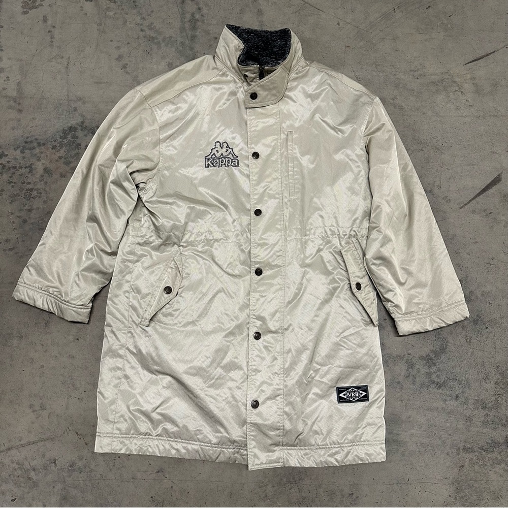 KAPPA Coaches Coat Sherpa Lined Jacket Medium